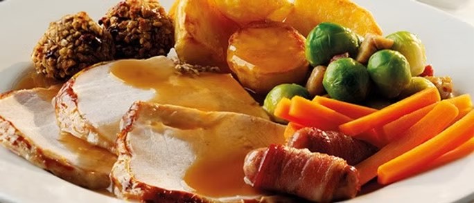 Homemade food served at Dagfields