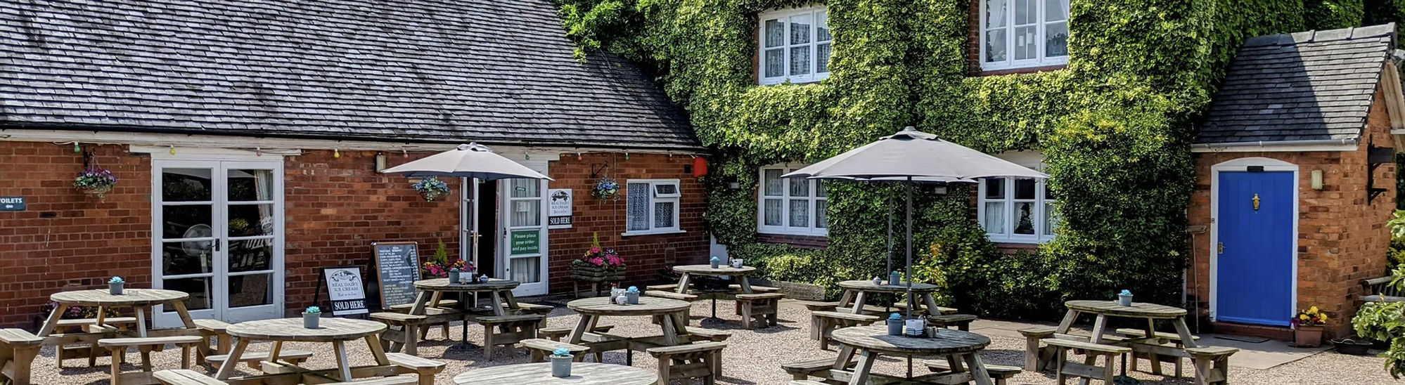 Homemade food served in the Dagfields tea rooms
